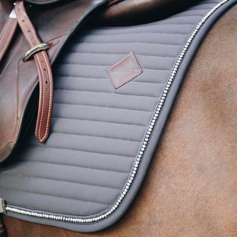 Kentucky Horsewear - Tapis de selle Pearls gris | - Ohlala