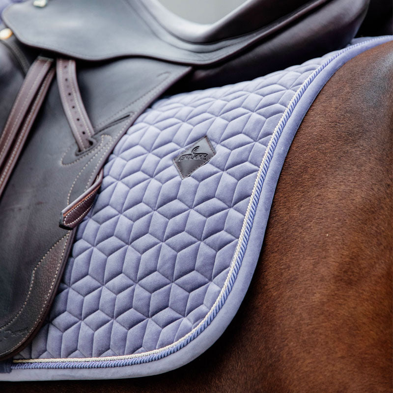 Kentucky Horsewear - Tapis de dressage Velvet Violet | - Ohlala