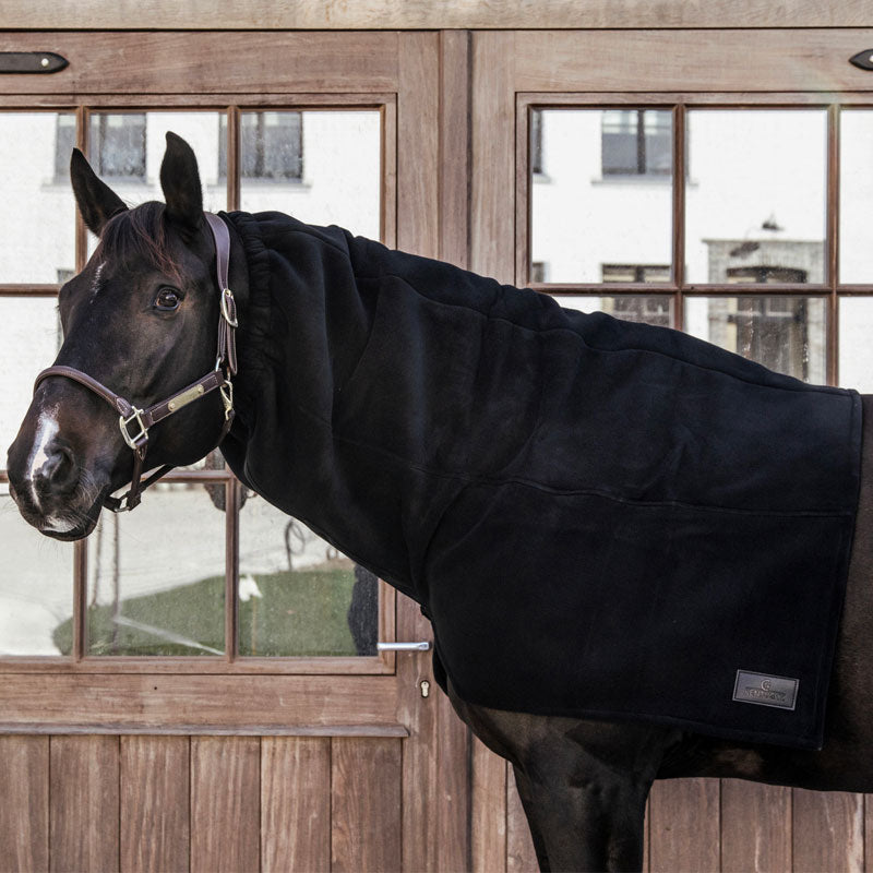 Kentucky Horsewear - Couvre-cou polaire noir | - Ohlala