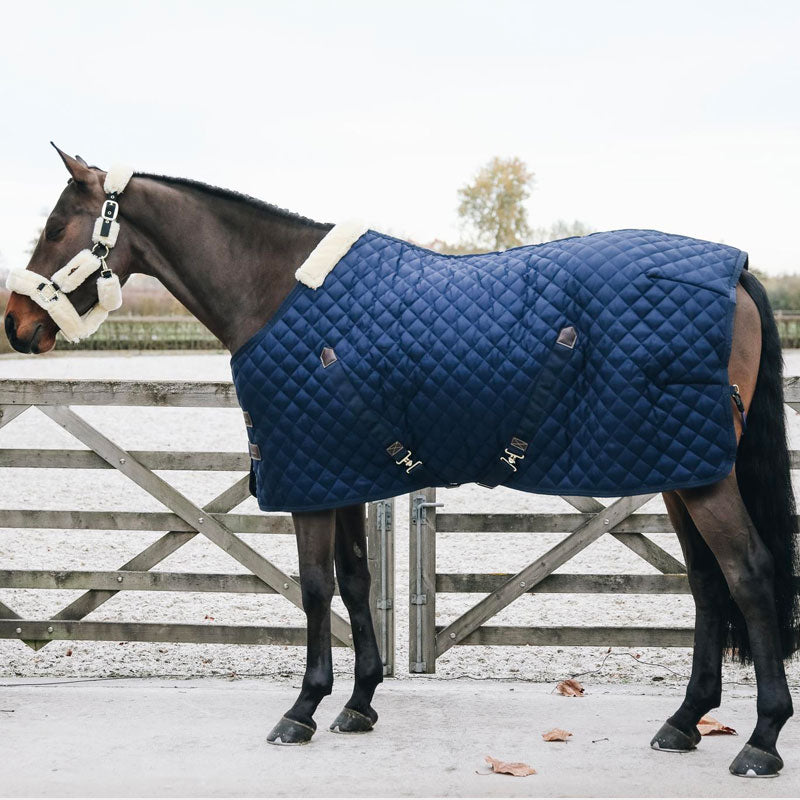 Kentucky Horsewear - Couverture de box marine 0g | - Ohlala