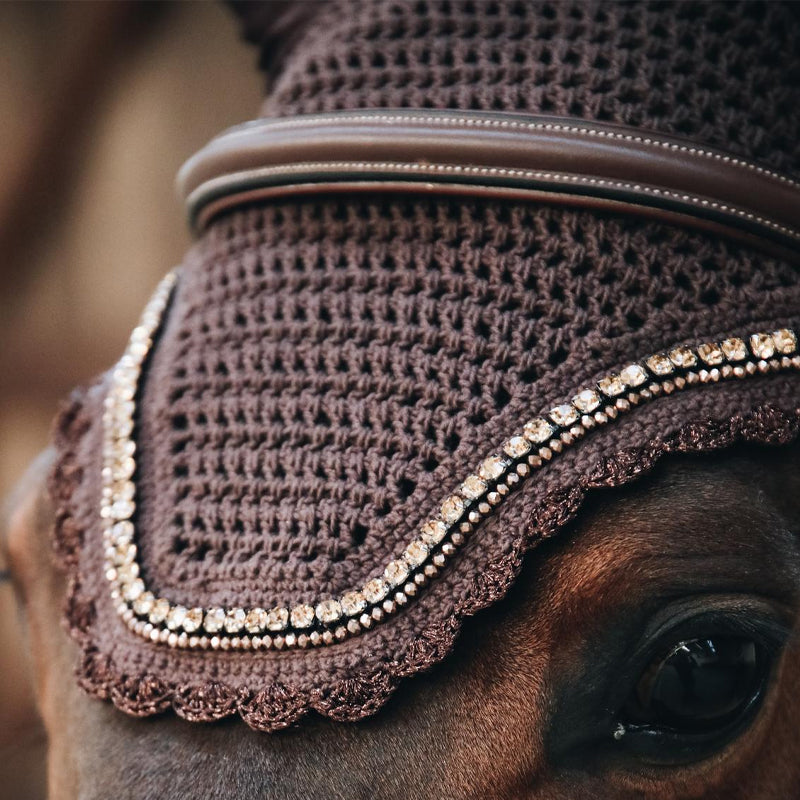 Kentucky Horsewear - Bonnet Wellington Stone & Pearl marron | - Ohlala