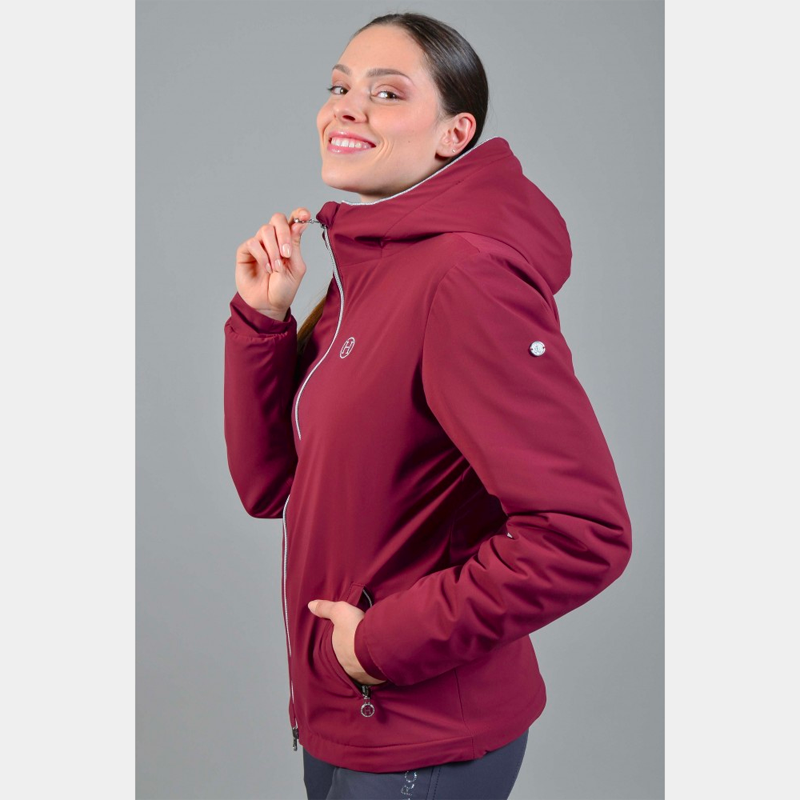 Harcour - Veste manches longues femme Simhat bordeaux | - Ohlala