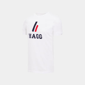Hagg - T-shirt manches courtes homme blanc | - Ohlala