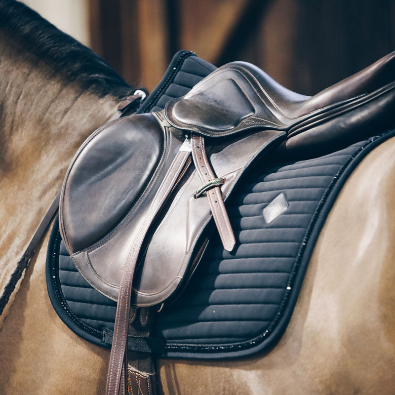 Kentucky Horsewear - Tapis de selle Pearls noir | - Ohlala