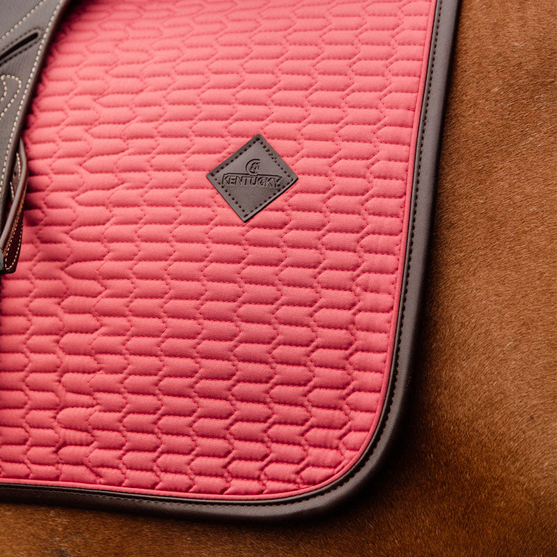 Kentucky Horsewear - Tapis de dressage Color Edition Cuir corail | - Ohlala